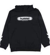 Hummel Hoodie - hmlEssi - Svart m. Vit