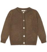 The New Siblings Cardigan - Stickad - TnsKeve - Ivy Green m. Gli