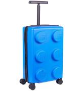 LEGO® Resväska - Brick 2x3 - Expanderbar PP - 31 L - Ljus Blue