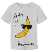 Name It T-shirt - NmmDavid - Grå Mererad