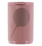 Design Letters Mugg m. SugrÃ¶r - Travel - 330 ml - Rosa