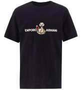 Emporio Armani T-shirt - Marinblå m. Lång