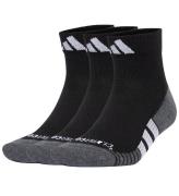 adidas Performance Ankelstrumpor - 3-pack - Svart/GrÃ¥