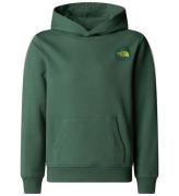 The North Face Hoodie - Grafisk avslappnad - Anka Green