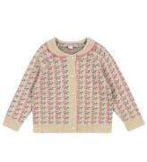 Konges Sløjd Cardigan - Stickad - Ull/Akryl - Rose