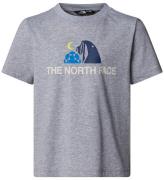 The North Face T-shirt - Barngrafik - GrÃ¥melerad m. Tryck