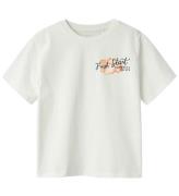 Name It T-shirt - NkfBoway - Cloud Dansare/RED Orange