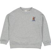 Freds World Sweatshirt - Surf - GrÃ¥melerad