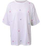 Hound T-shirt - Vit m. Blommor