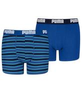 Puma Boxershorts - 2-pack - MarinblÃ¥/BlÃ¥