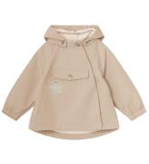 Mini A Ture Softshelljacka m. Fleece - MatWai - Sesam