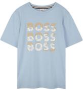 BOSS T-shirt - persiska Blue