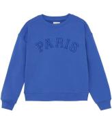 Creamie Sweatshirt - BlÃ¤ndande Blue m. Tryck