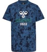 Hummel T-shirts - hmlJanno - FÃ¤nrik Blue