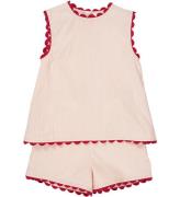 Copenhagen Colors Shortsset - Poplin Deco - Dusty Rose Comb