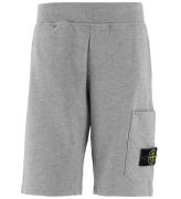 Stone Island Sweatshorts - GrÃ¥melerad