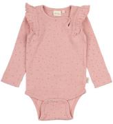 Petit Piao Body l/ä - Rib - Modal - Ljust Rose