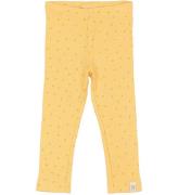 Petit Piao Leggings - Rib - Modal - Yellow SÃ¶n