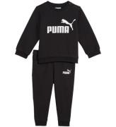 Puma Sweatset - Minicats Ess Crew - Svart