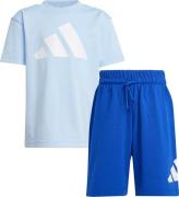 adidas Performance Set- 160 - Glow Blue/Vit