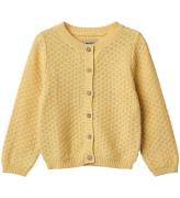 Wheat Cardigan - Stickad - Magnella - Golden Yellow