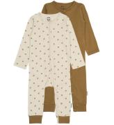 Mikk-Line Onesie - 2-pack - Dijon