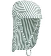 Liewood Badhatt - Cecilia - UV40+ - Stripe Pepparmynta/Crisp Whi