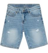 Indiska Blue Jeans Jeansshorts - Blå