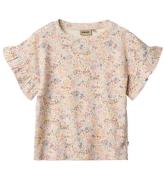 Wheat T-shirt - Ally - Bright Flowers