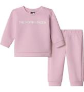 The North Face Sweatset - Tröja/Byxor - Rosa Clover