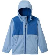 Columbia Regnjacka m. Fleece - Rainy Trails II - Ripple Blue