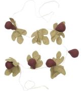 Ferm Living Fikonet Girlang - 220 cm - Mauve/Green