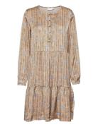 Dress In Sprout Print Brown Coster Copenhagen