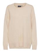 Lizzie Organic Cotton/Cashmere Sweater Cream Lexington Clothing