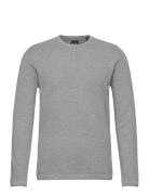 Onspanter Reg 12 Struc Crew Knit Noos Grey ONLY & SONS