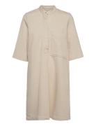 Nolan Denim Dress Cream NORR