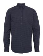 The Organic Printed Shirt Blue By Garment Makers