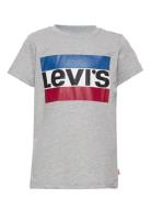 Levi's® Long Sleeve Graphic Tee Shirt Grey Levi's