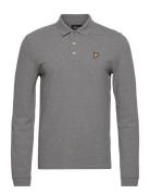 Ls Polo Shirt Grey Lyle & Scott