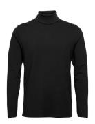 Roll Neck Tee L/S Black Lindbergh