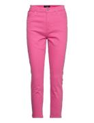 Vmbrenda Hr Straight A Cut Color Pink Vero Moda