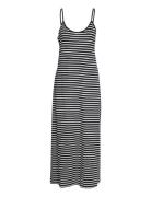 Vidarling S/L Maxi Dress - Noos Black Vila