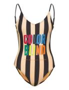 W. Colorblind Swimsuit Patterned Svea