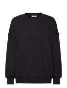 Cc Heart Over Sweatshirt Black Coster Copenhagen