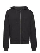 Zip Hoodie Black Resteröds