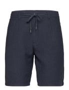 Linen Blend Herringb Short Blue Lindbergh