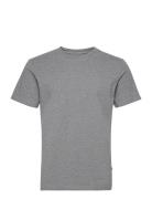 Slhnorman180 Ss O-Neck Tee S Grey Selected Homme