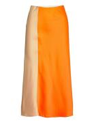 Yaskalina Hw Midi Skirt S. - Ca Orange YAS