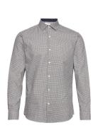Slhslimnew-Mark Shirt Ls B Noos Grey Selected Homme