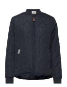 Piper W Quilted Jacket Navy Weather Report